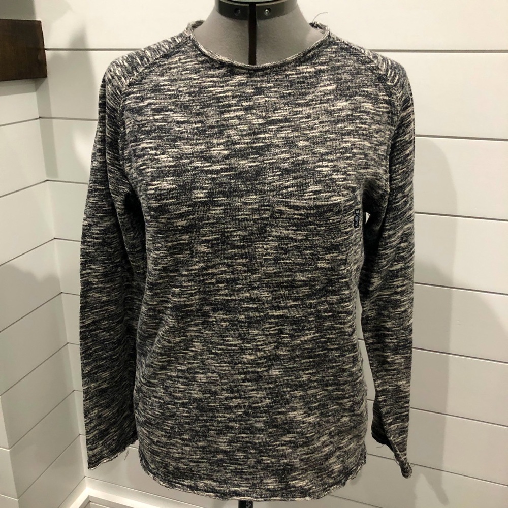 Heather Gray Knit Top size Medium